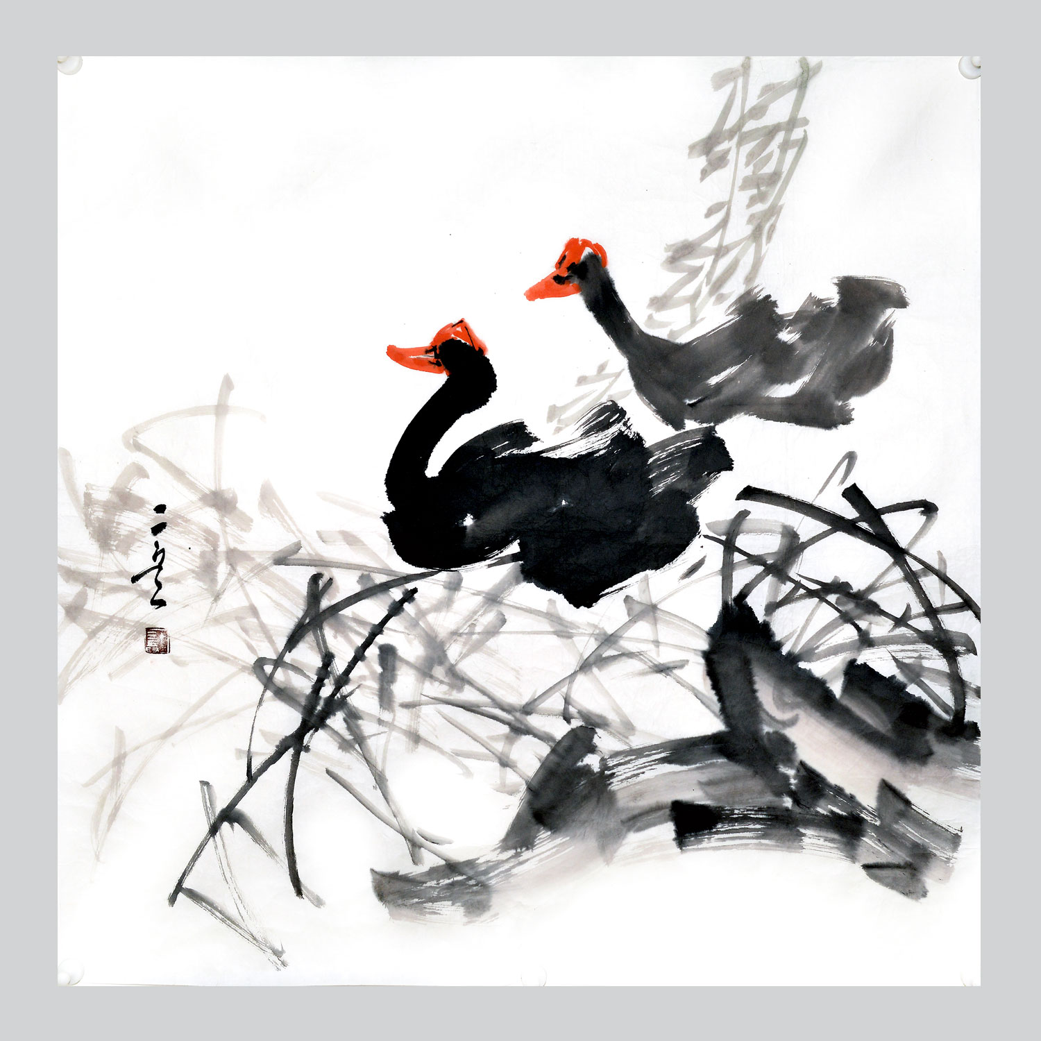 丁二兵先生画作